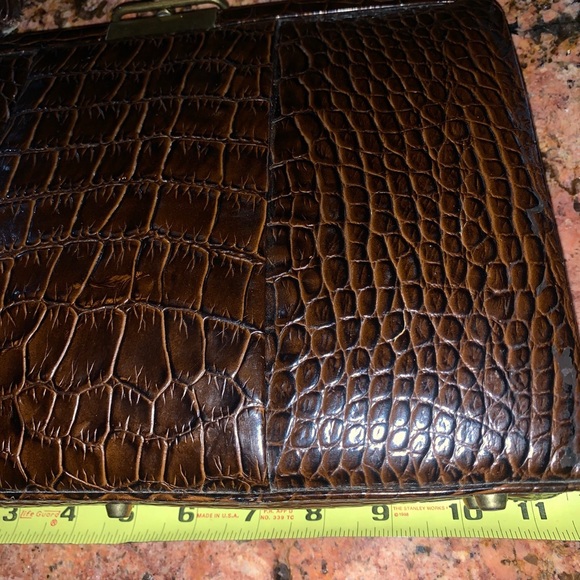 Alligator Vintage Handbag Genuine Alligator - Picture 11 of 14